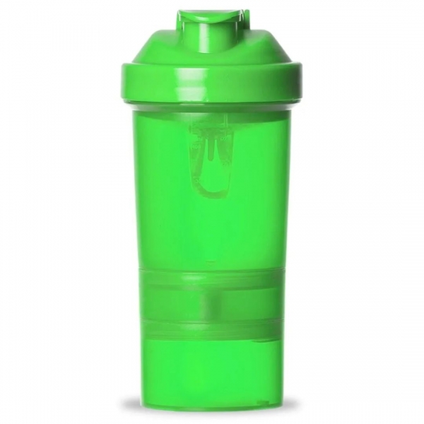 Coqueteleira 400ml Porta Suplementos – Brinde