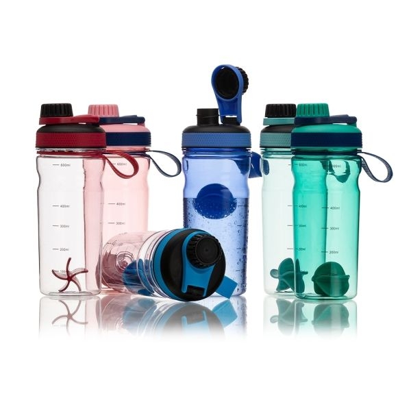 Coqueteleira Plástica 600ml - Brinde Promocional