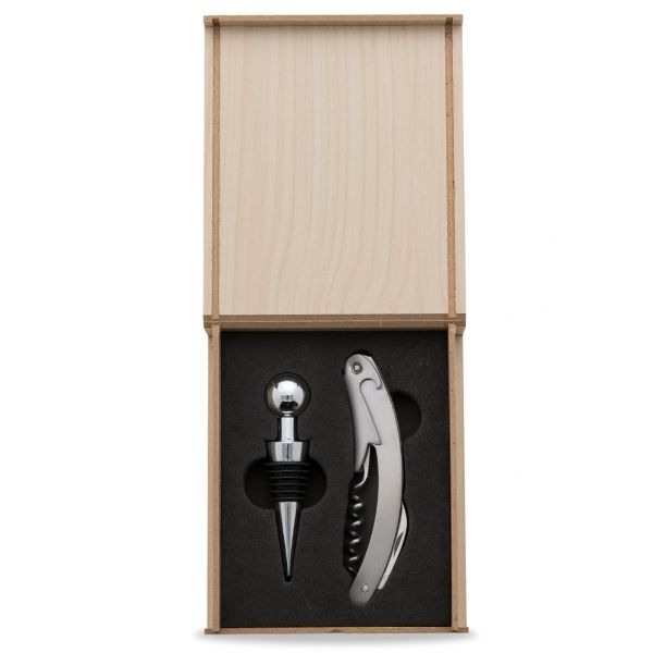 Kit Abridor de Vinho – 2 peças - Brinde para Presente