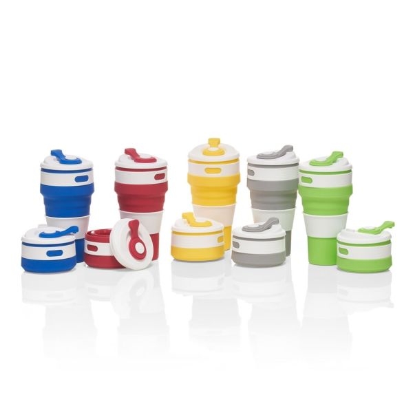 Copo de Silicone Retrátil 500ml – Brinde Corporativo