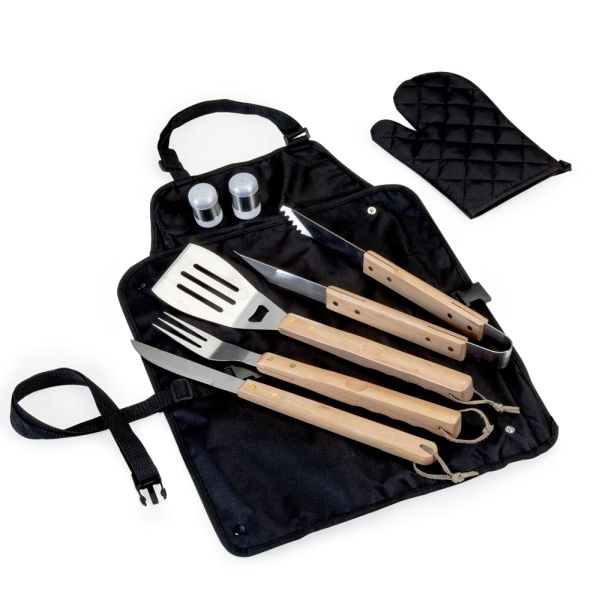 Kit para Churrasco com 8 Peças - Brinde Corporativo