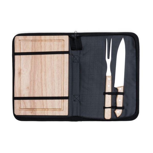 Kit para Churrasco com 3 Peças - Brinde para Empresas