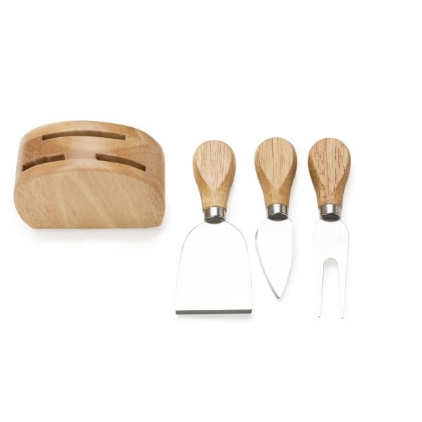 Kit para Queijos – 3 Peças – Brinde Empresarial