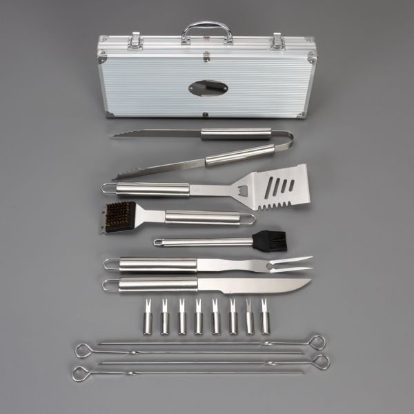 Kit para Churrasco com 18 Peças - Brinde Corporativo