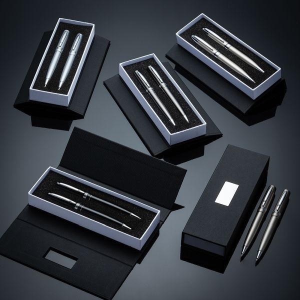 Kit Caneta e Lapiseira de Metal – Brinde para Empresas