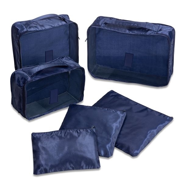 Kit Necessaires com 6 Peças - Brinde para Empresas
