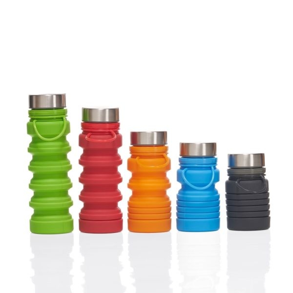 Garrafa Retrátil 600ml - Brinde Corporativo