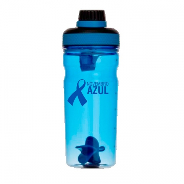 Coqueteleira Plástica de 600ml com Misturador - Brinde