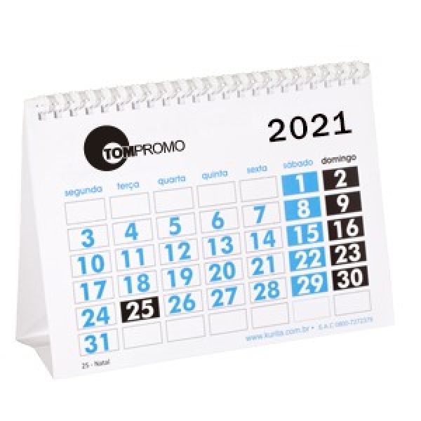 Calendário de Mesa - Brinde para Empresas