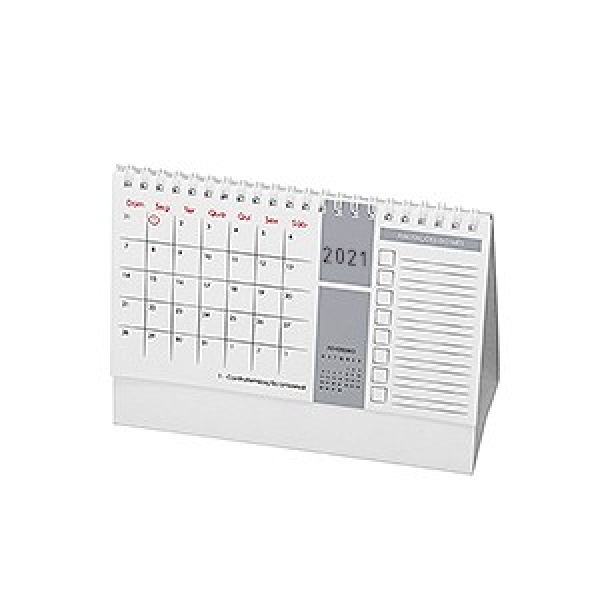 Calendário com Espaço para Anotações