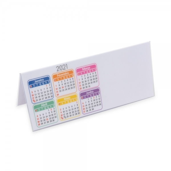 Calendário de Mesa - Brinde de Fim de Ano
