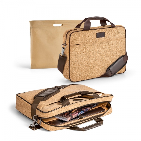 Kit pasta para notebook e pasta A4 em cortiça